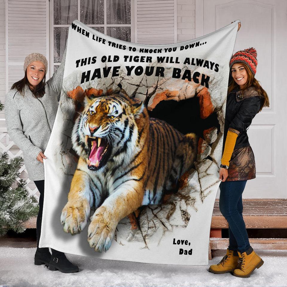 This Old Tiger - Premium Blanket